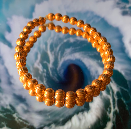 Copper Beaded Bracelet