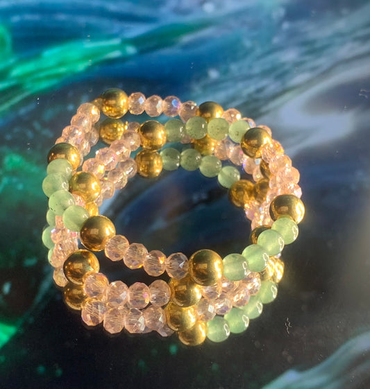 'Hydra' Green Aventurine Anklet