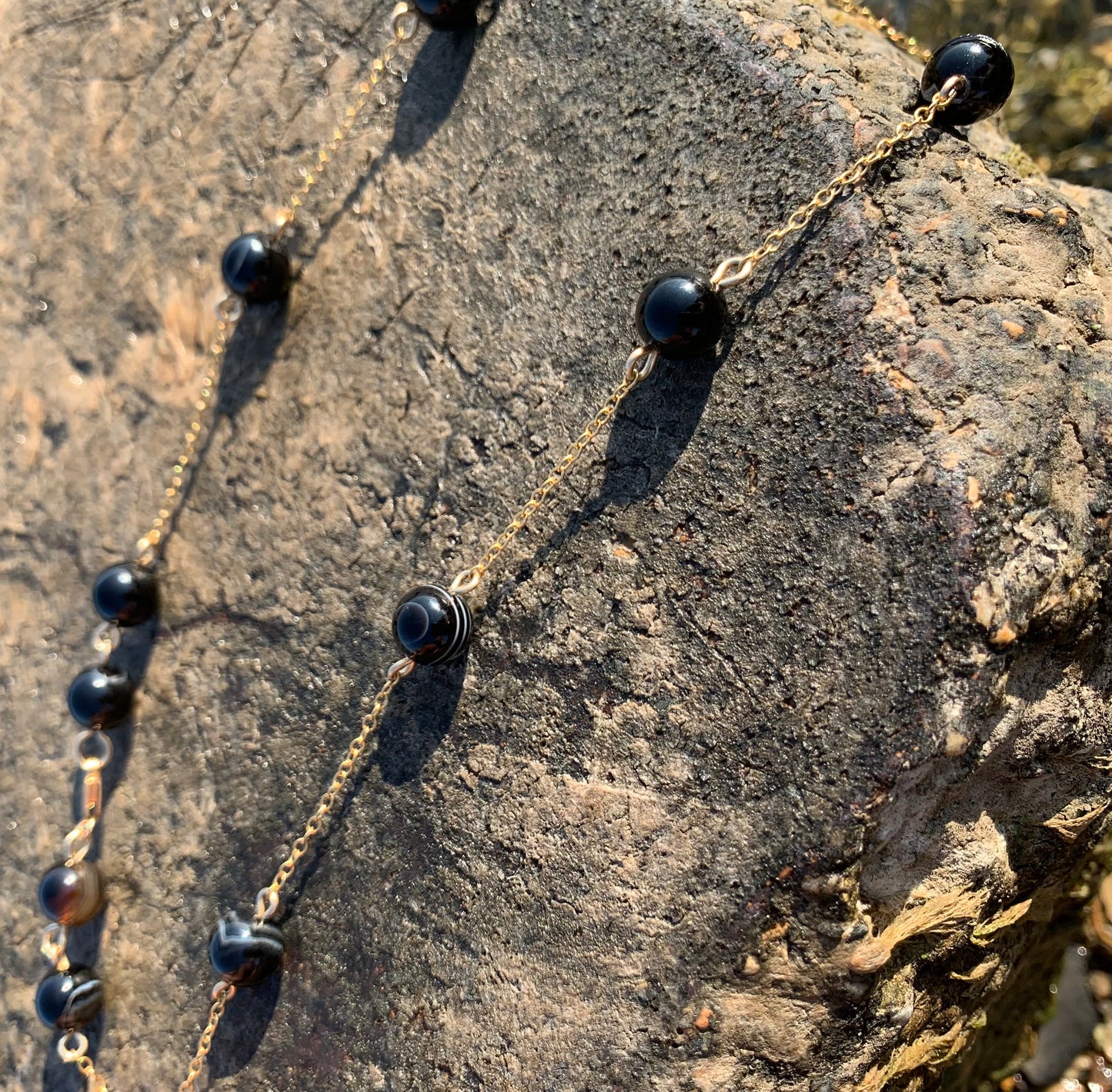 'Nine of Wands' Sardonyx Necklace