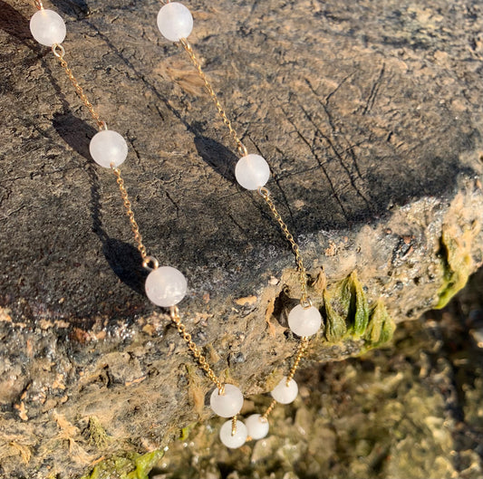 'Softhearted' Rose Quartz Necklace