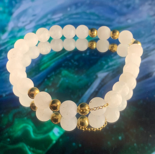 'Gently' Rose Quartz Bracelet