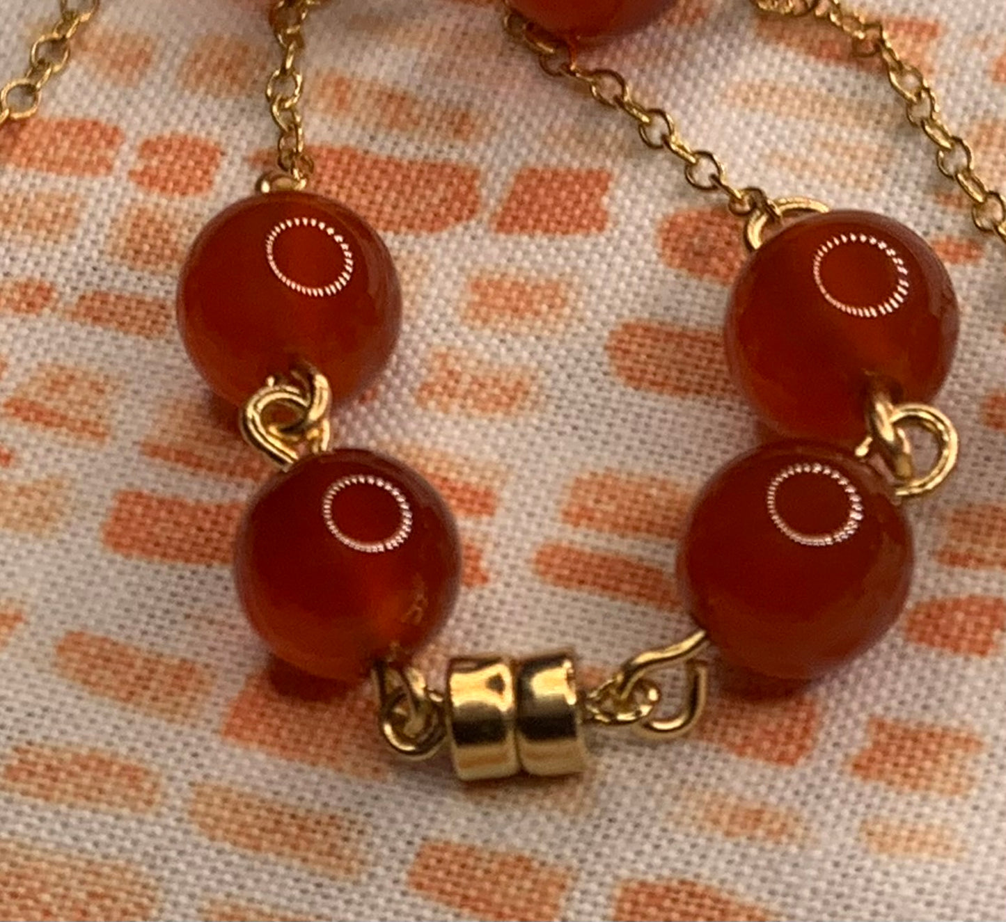 'The Phoenix' Carnelian Necklace