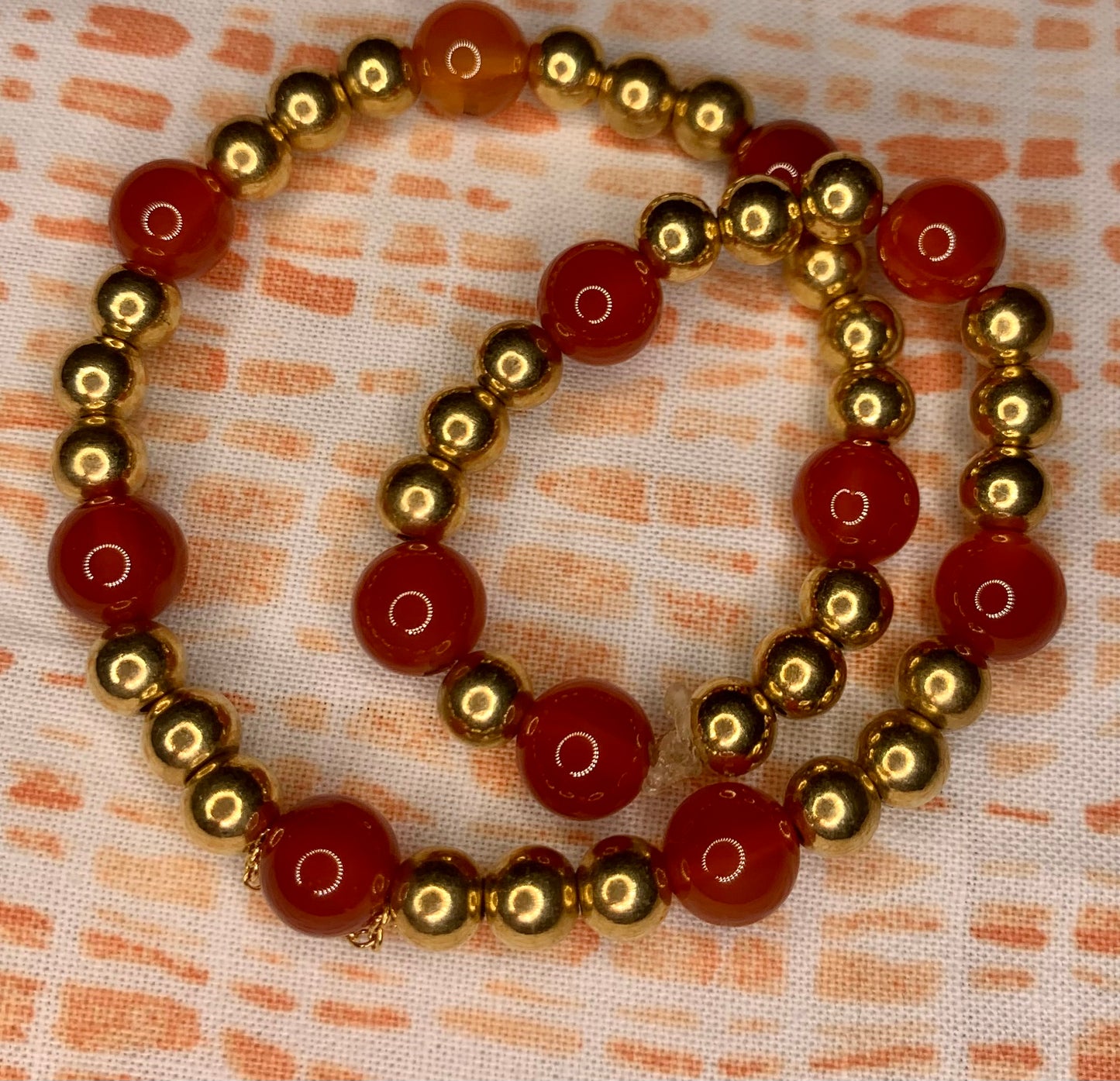 'Fire Walker' Carnelian Anklet