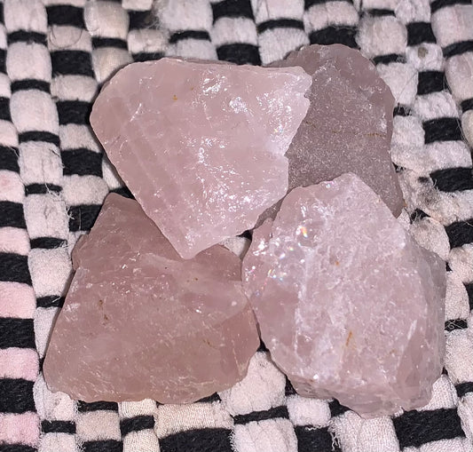 Raw Rose Quartz