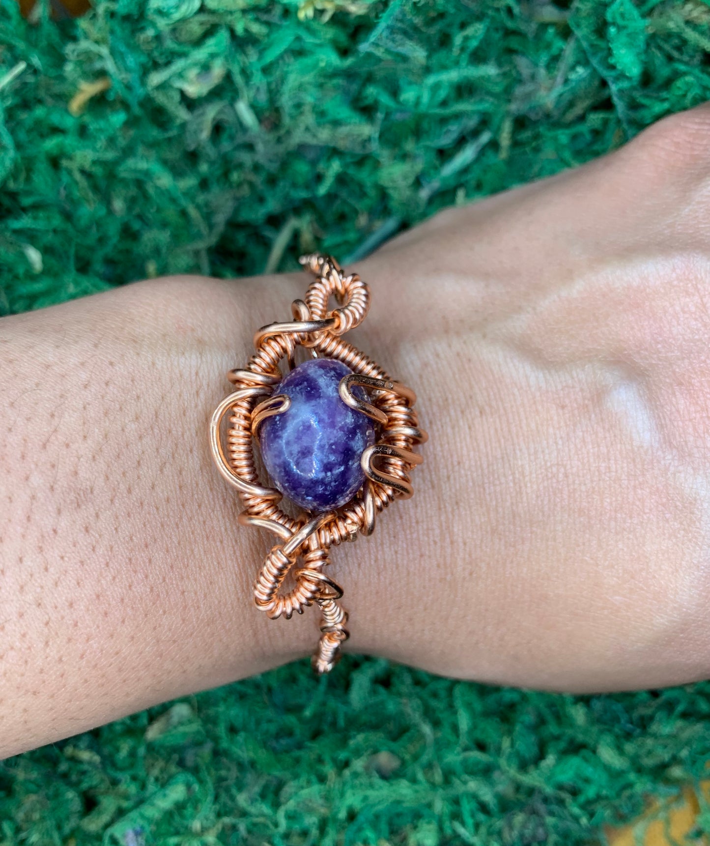 'Virgo' Lepidolite Bracelet