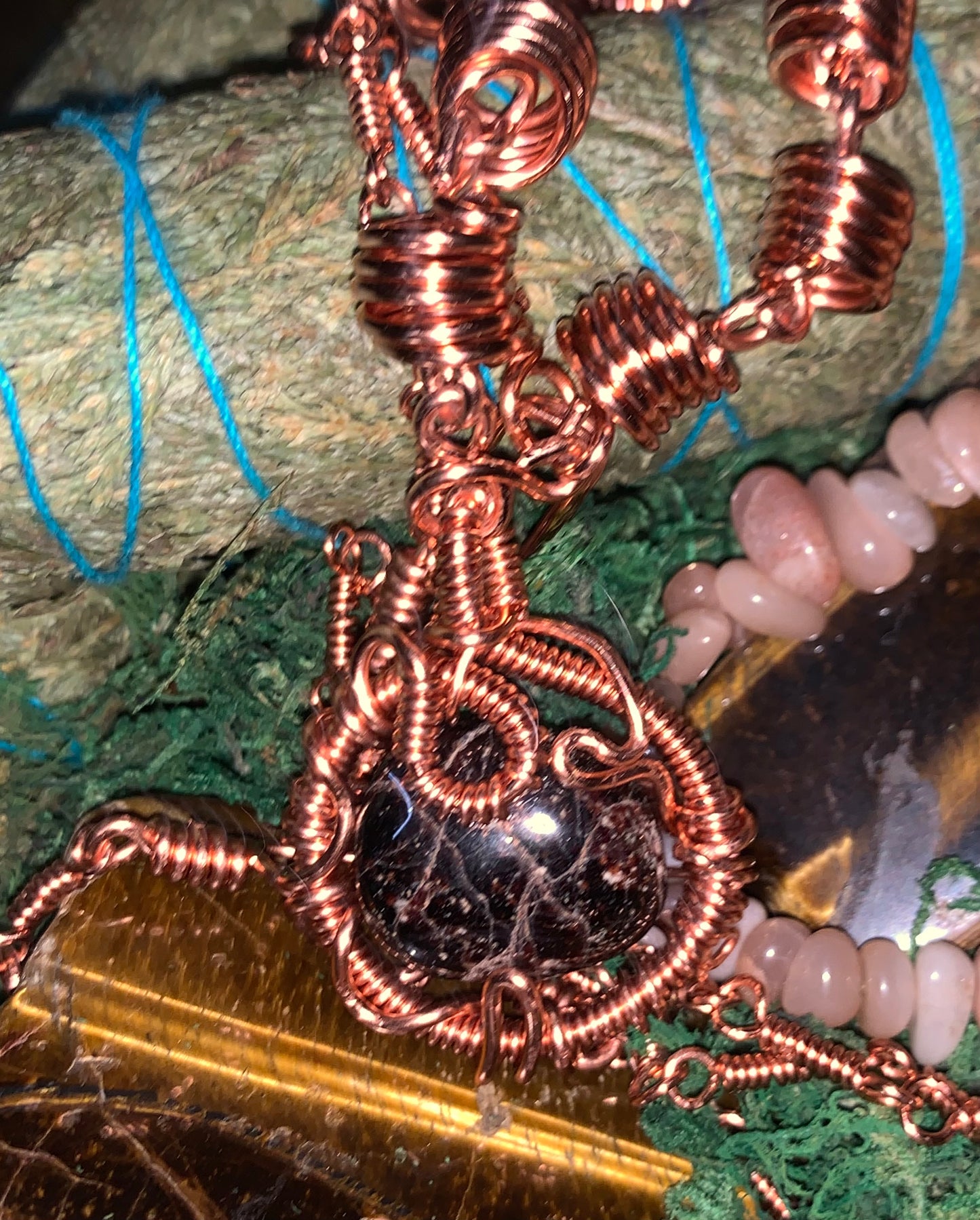 'La Superba' Garnet Necklace