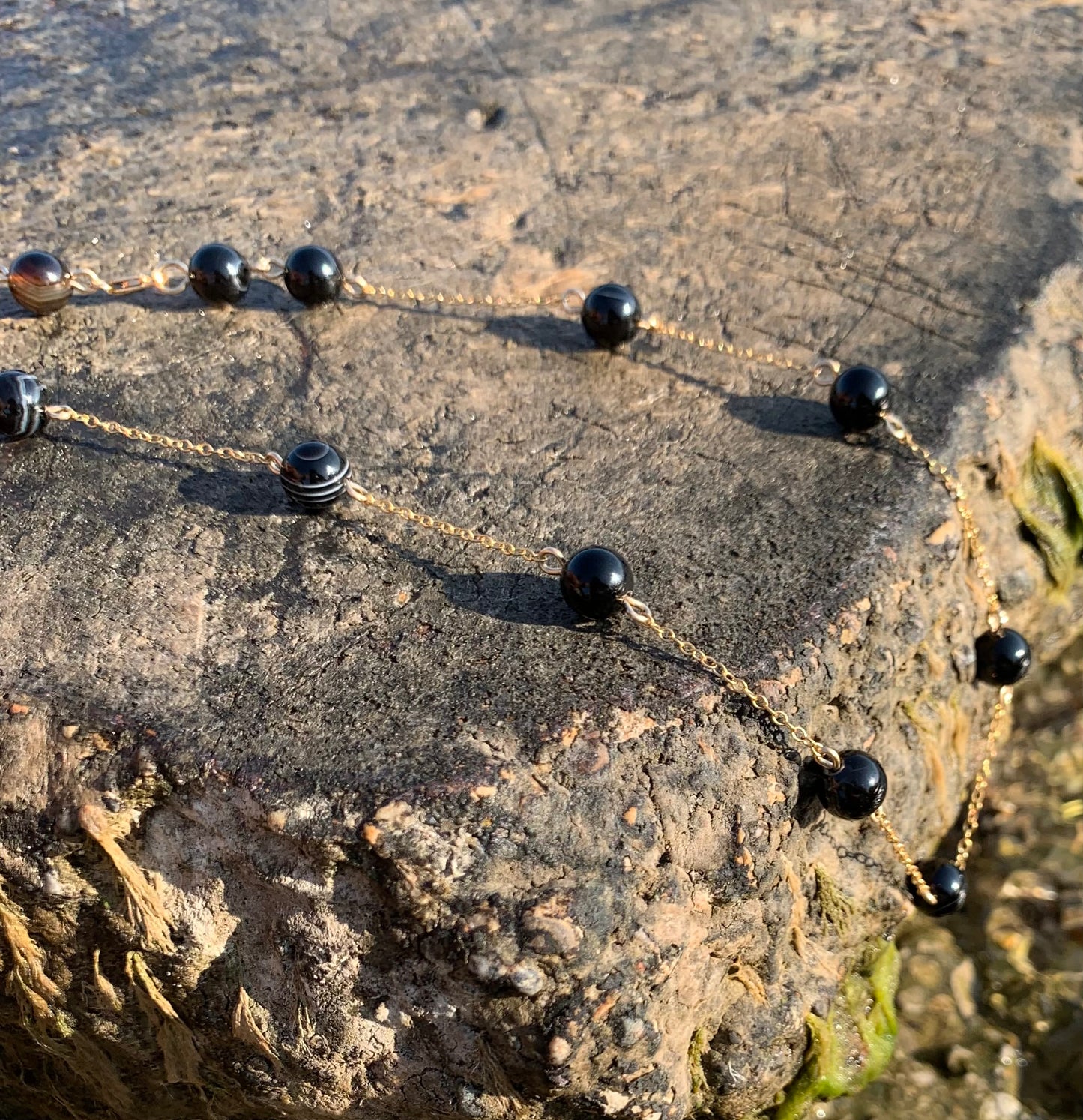'Nine of Wands' Sardonyx Necklace