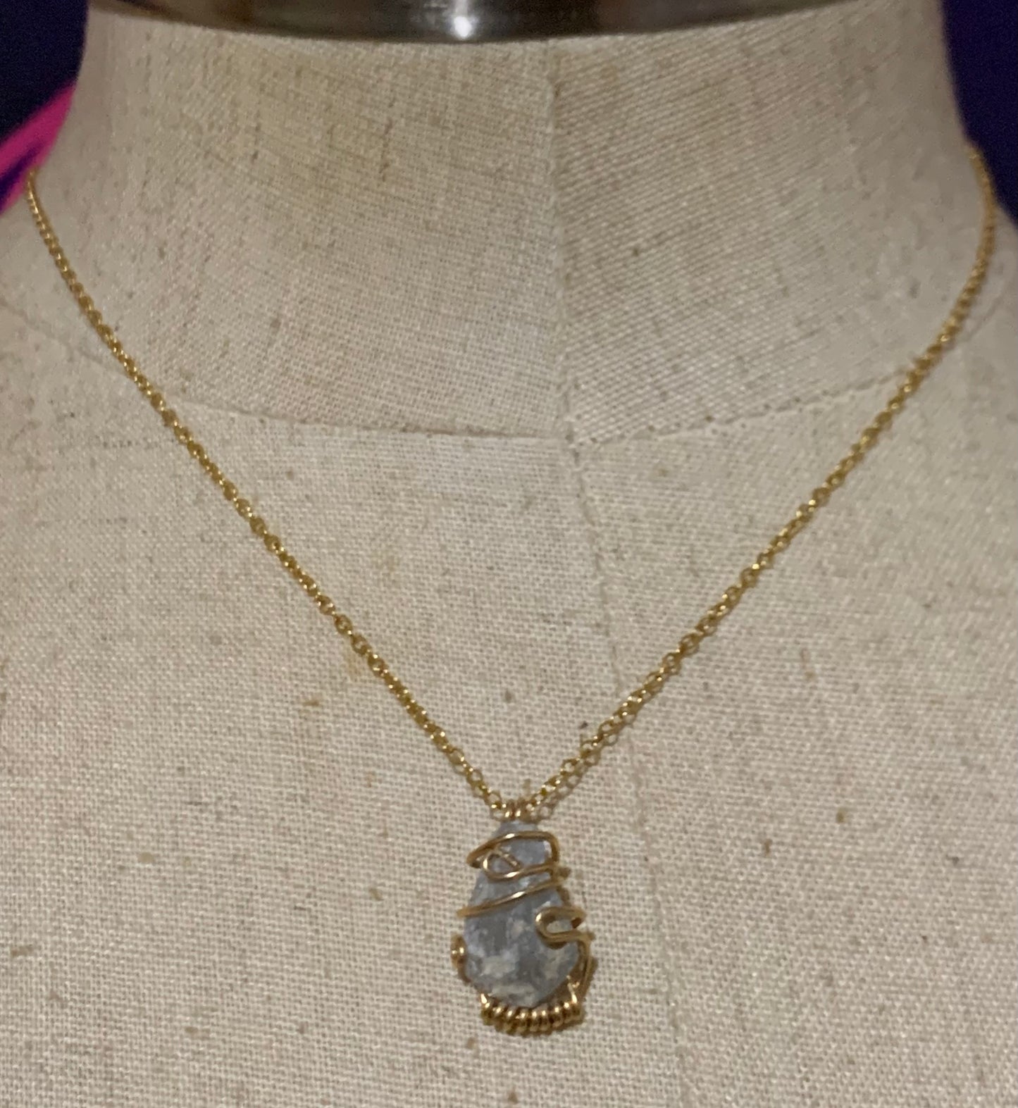 'Eternal Peace' Celestite Necklace