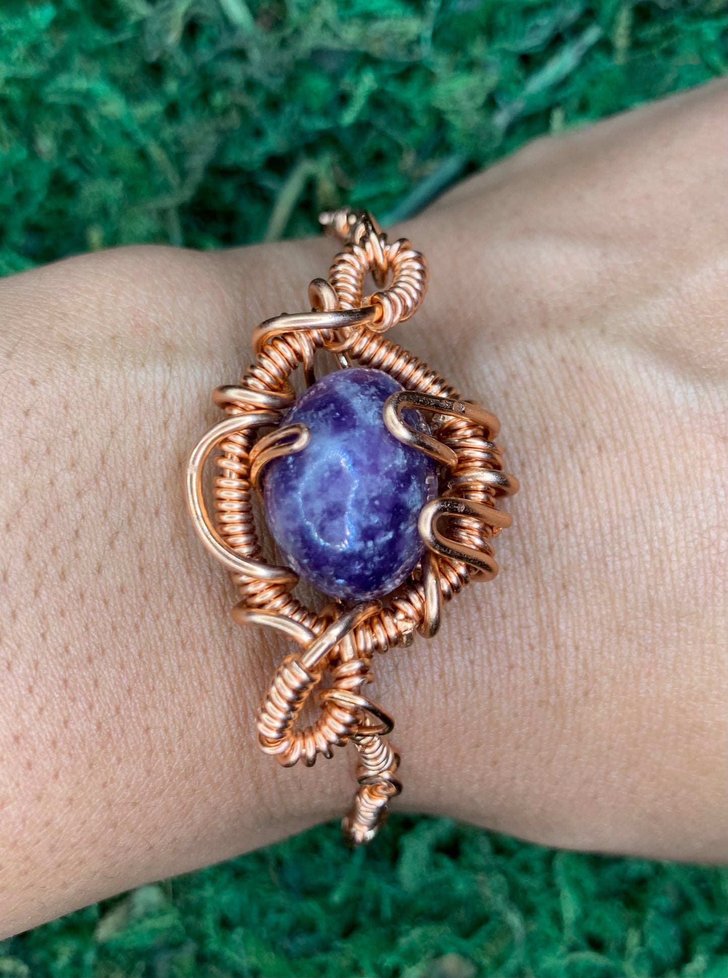 'Virgo' Lepidolite Bracelet
