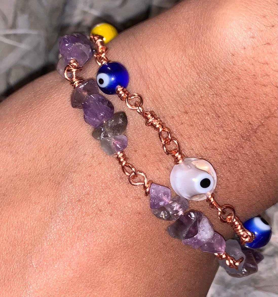 Custom Copper Link Bracelet