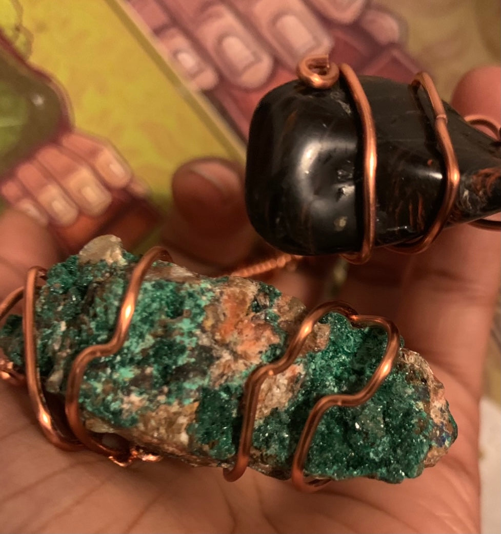 Custom Two-Stone Wrap Cuff